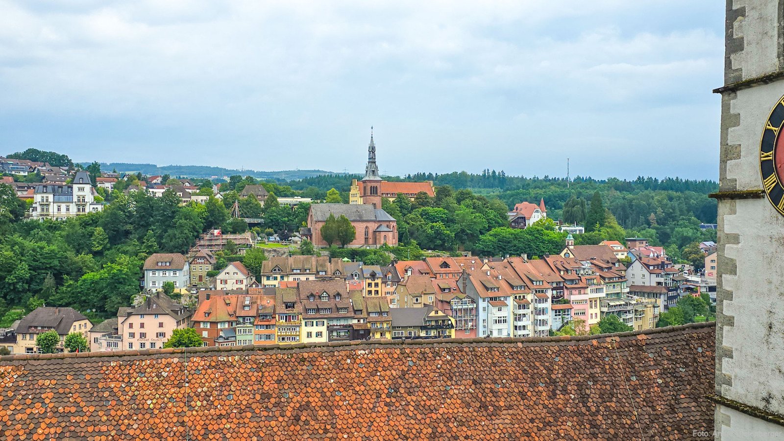 Blick auf Laufenburg (D)