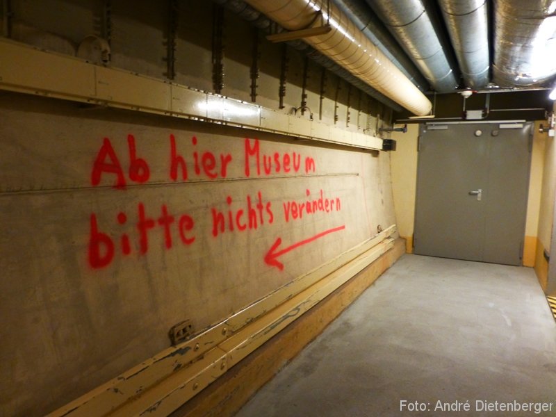 Ende Dokumentationsstätte Regierungsbunker