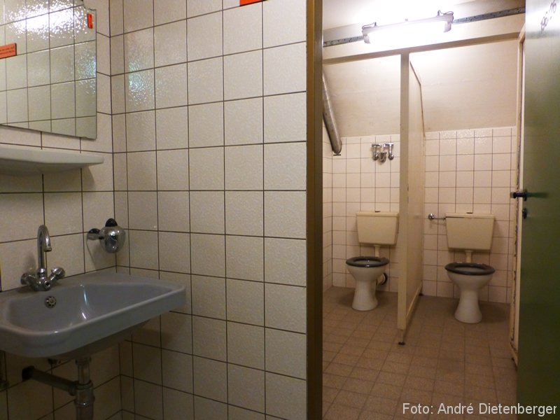 Dokumentationsstätte Regierungsbunker WC Anlage