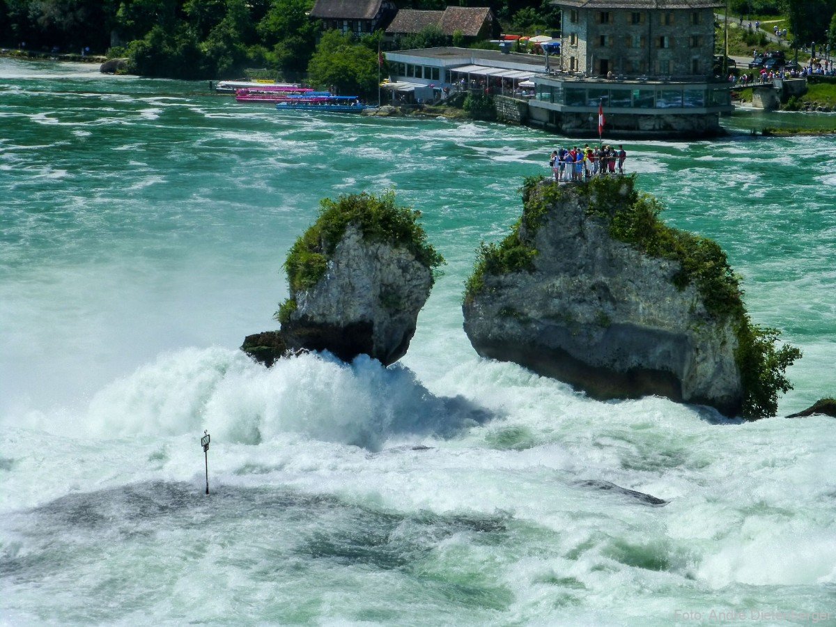 Rheinfall Fels