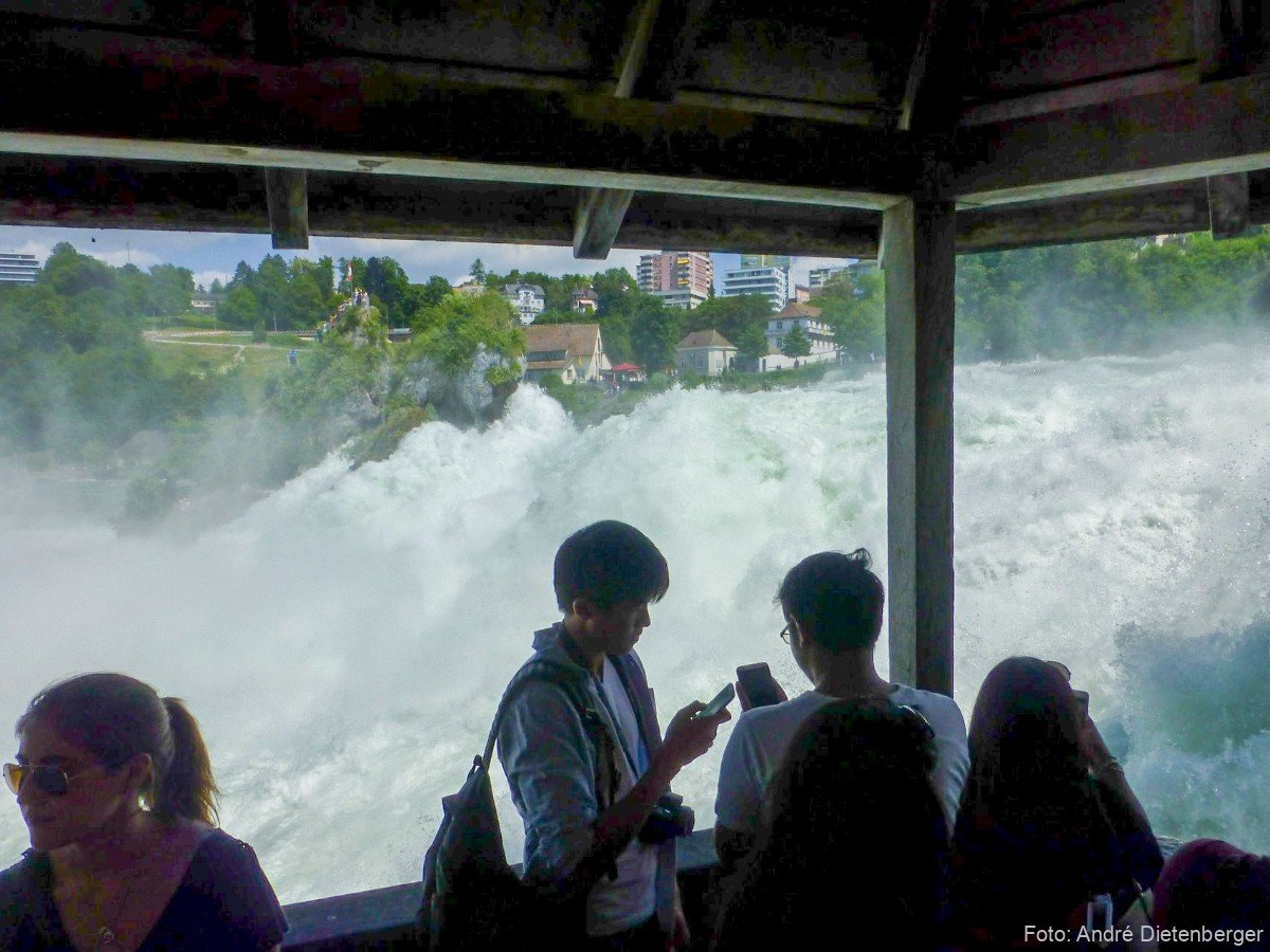 Rheinfall - Näher gehts nicht