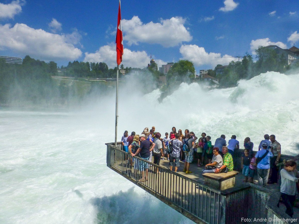 Rheinfall - Plattform