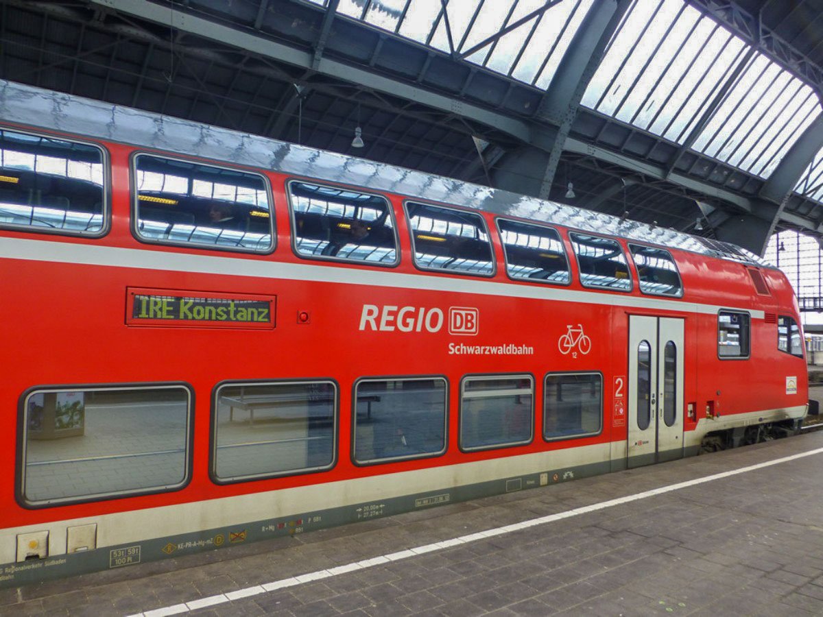 Schwarzwaldbahn - Start Karlsruhe Hbf