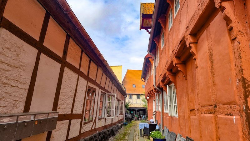 Historische Gasse in Sønderborg
