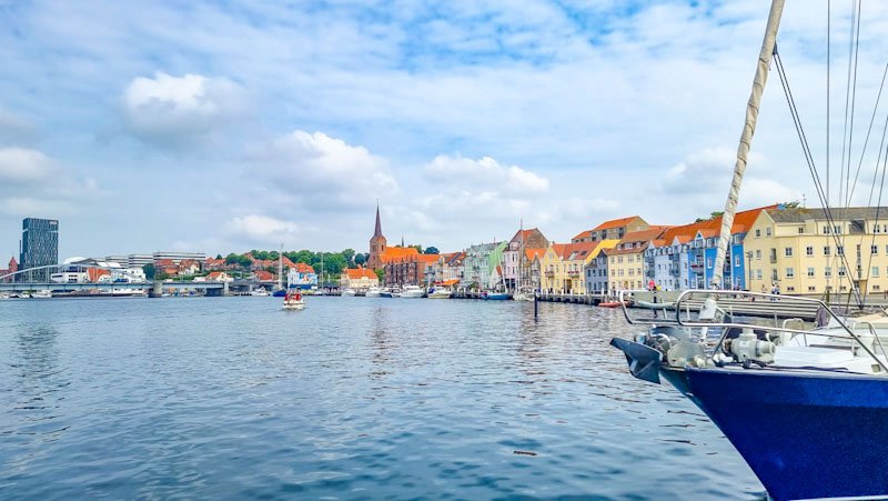 Sønderborg Havn mit Segler