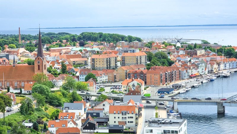 Sønderborg  von Oben