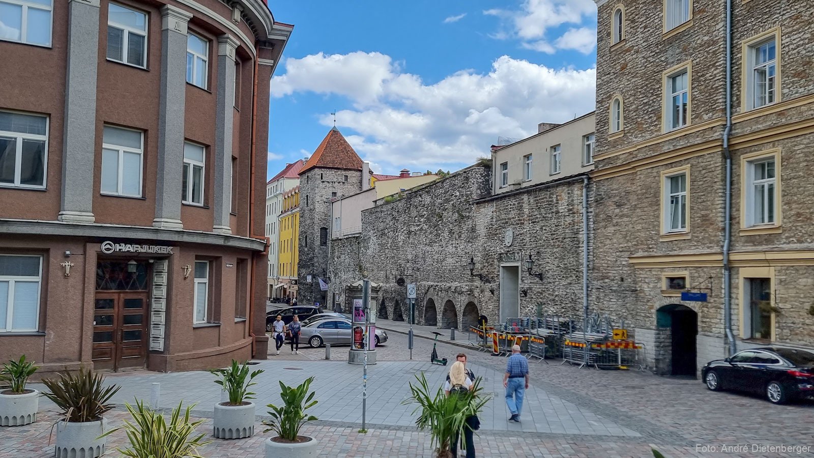 Stadtmauer an der Müürivahe Tänav
