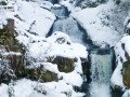 Triberger Wasserfälle im Winter