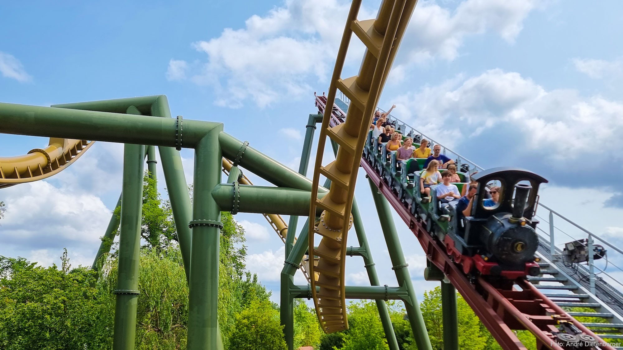 Erlebnispark Tripsdrill - Achterbahn "Volldampf"
