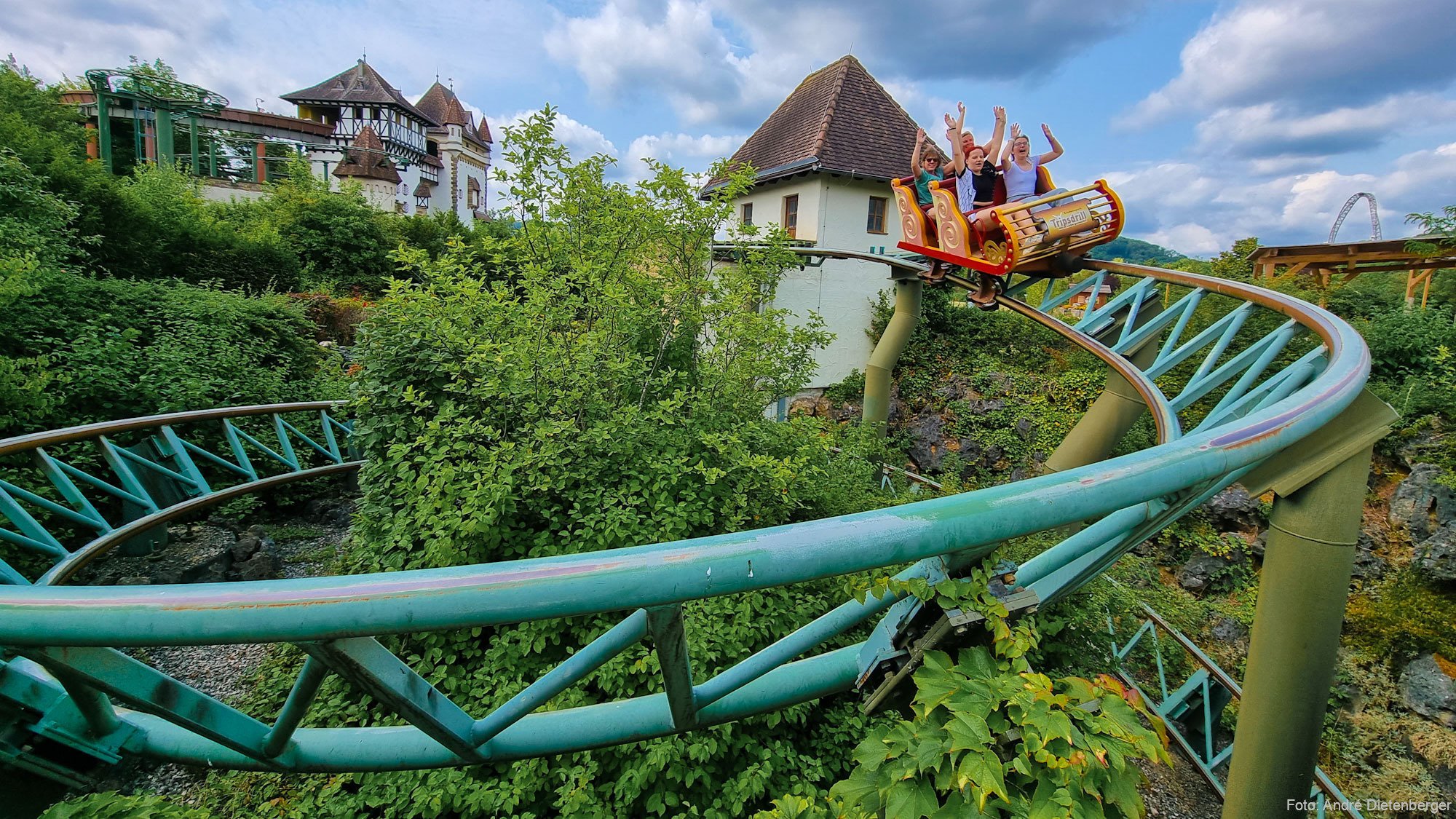 Erlebnispark Tripsdrill - Achterbahn "G'sengte Sau"