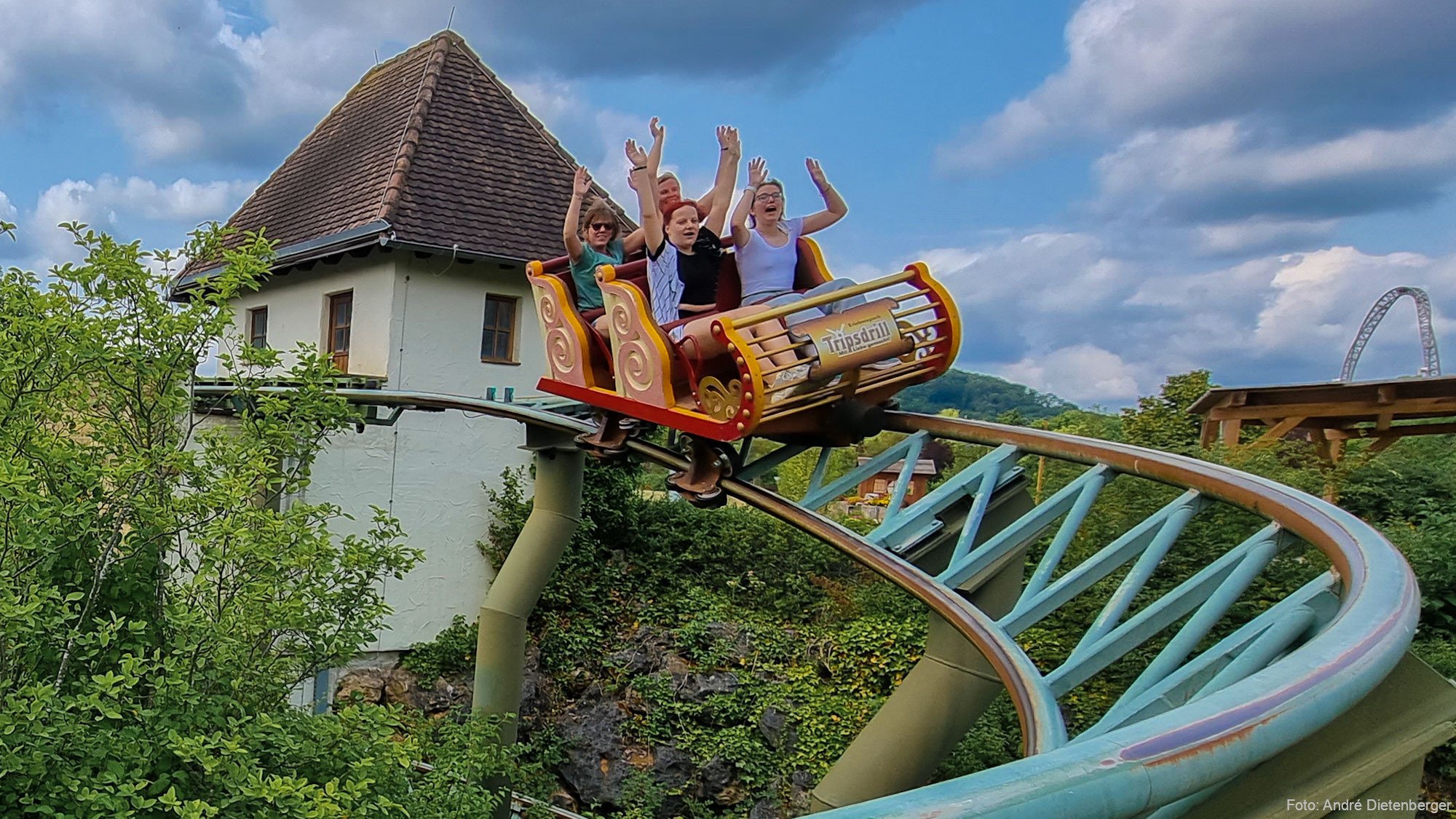 Erlebnispark Tripsdrill - Achterbahn "G'sengte Sau"