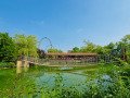 Erlebnispark Tripsdrill - Hängebrücke über den See