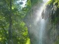 Wasserfall mit Kalkablagerungen