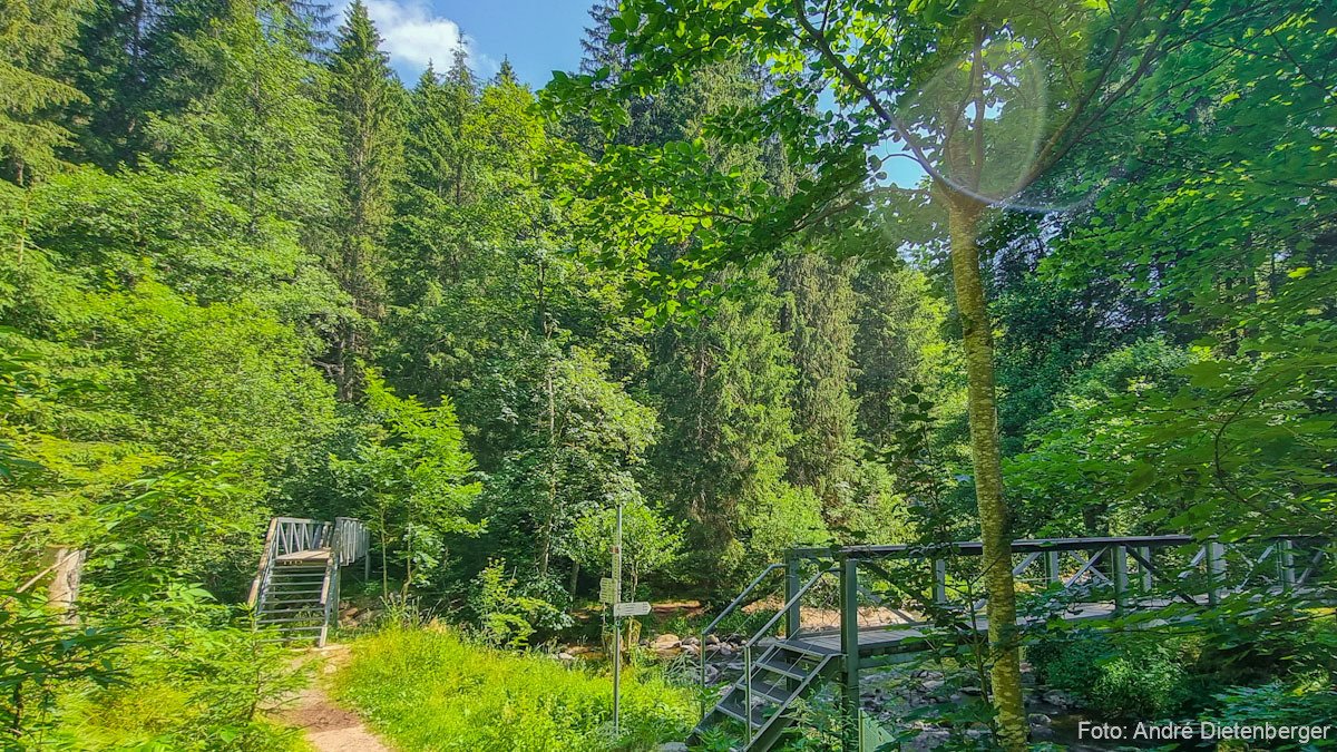 Zusammenfluss Gutach und Haslach zur Wutach