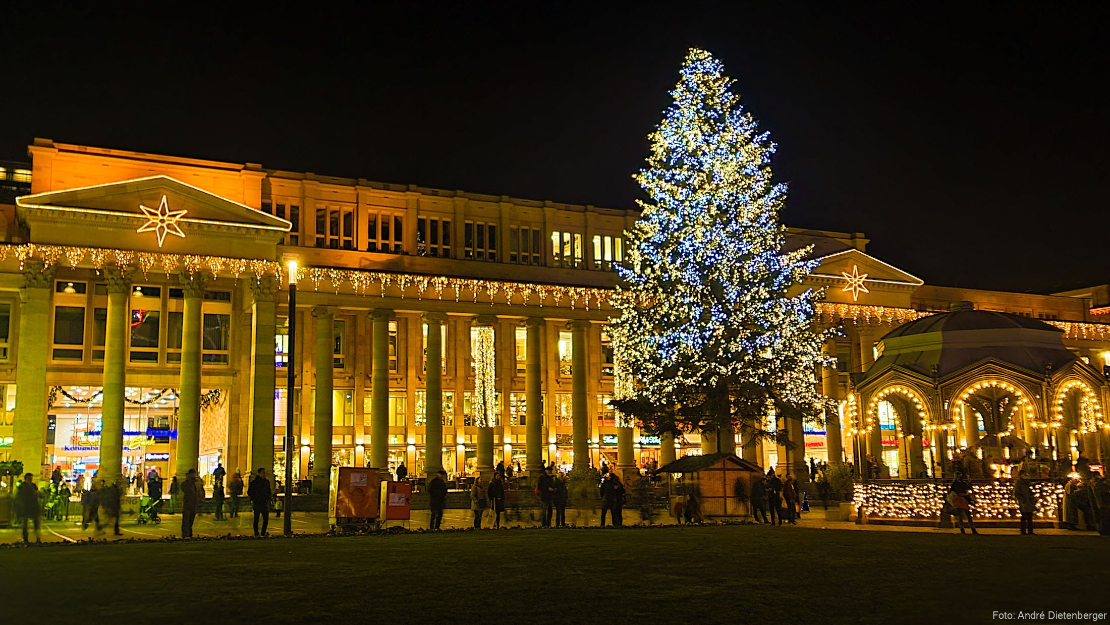 Weihnachtsmarkt Stuttgart - Königsbau