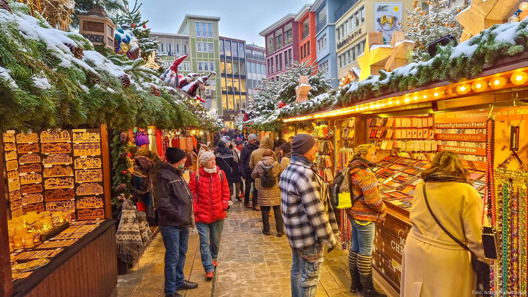 Weihnachtsmarkt Stuttgart - Budendeko
