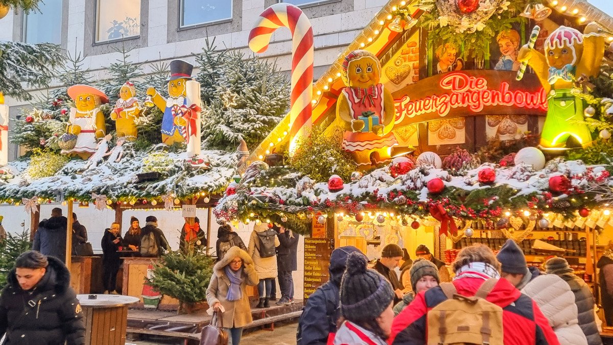 Weihnachtsmarkt Stuttgart - Budendeko