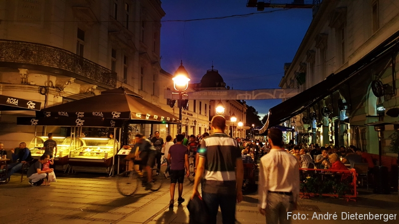 Belgrad - Knez Mihailova Abends