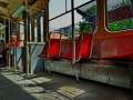 Belgrad - Straßenbahn Tatra Sitze