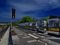 Belgrad - Waterfront Promenade mit Geschichtstafeln