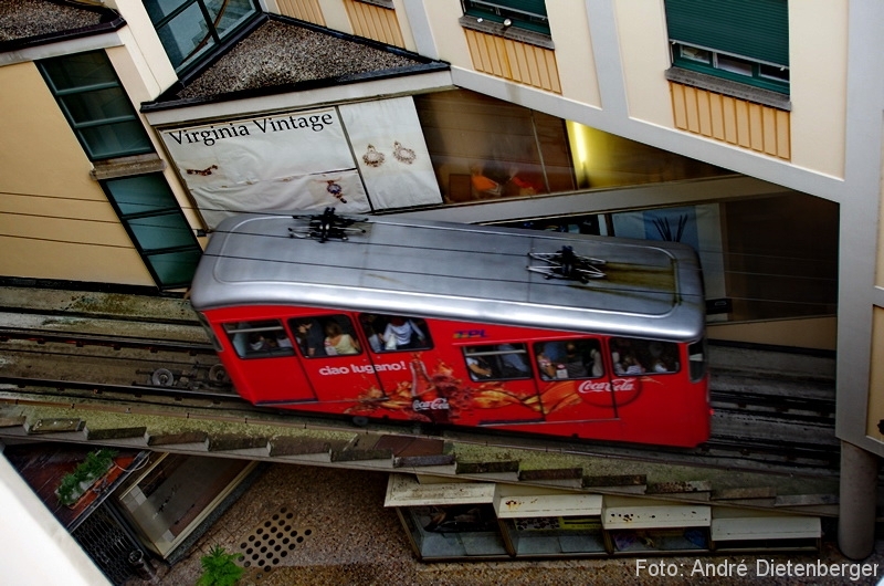 Die Standseilbahn Lugano Die Standseilbahn Lugano