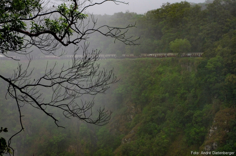 Barron Falls Station von der Skyrail Barron Falls Station von der Skyrail