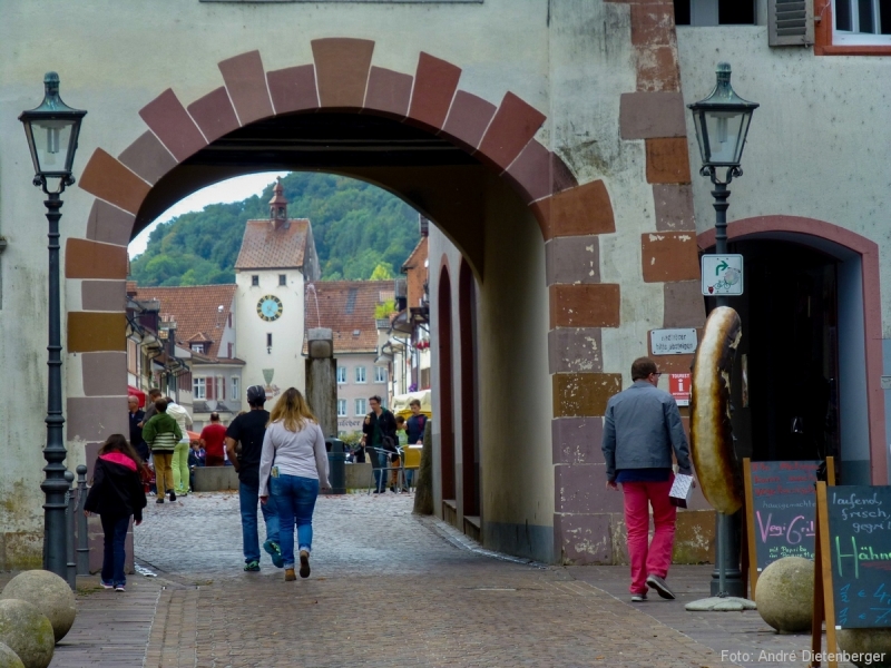 Oberes Tor (Schaffhauser Tor) Außen Oberes Tor (Schaffhauser Tor) Außen