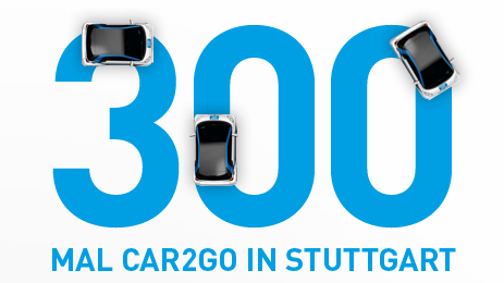 CAR2GO 300 für Stuttgart