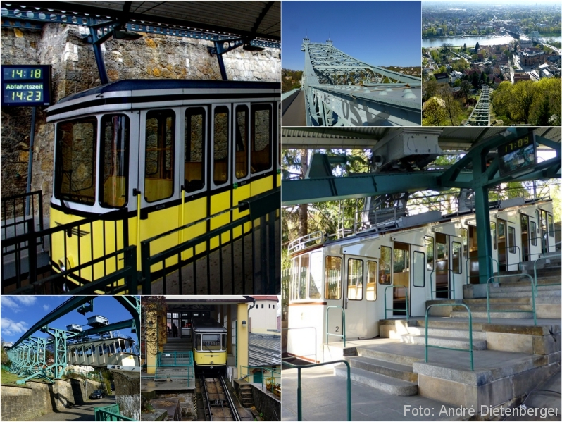Dresden - Zahnradbahn, Schwebebahn, Blaues Wunder