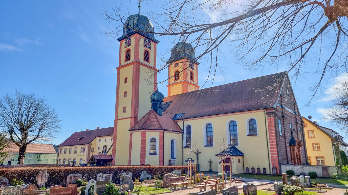St. Märgen mit Klosterkirche Mariä Himmelfahrt