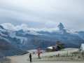 Sicht vom Gornergrat zum Matterhorn