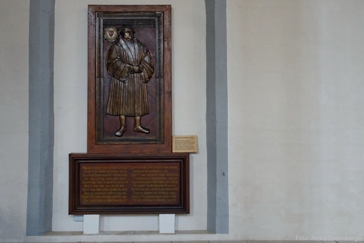 Martin Luther Grabplatte, 18. Februar 1546