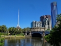 Arts Centre Melbourne and Princes Bridge