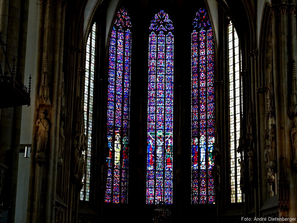 Münster - Lambertikirche - Kirchenfenster