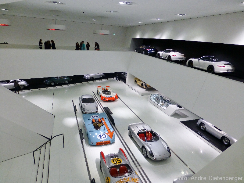 Porsche Museum Ausstellungsfläche