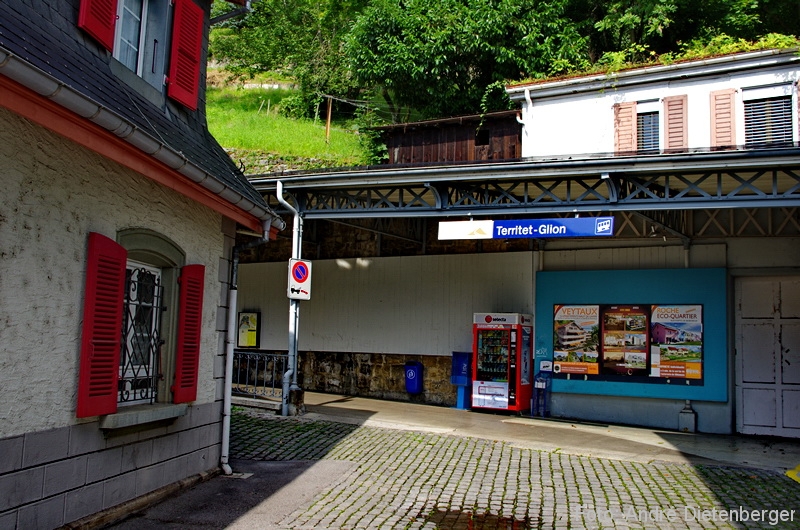 Montreux - Standseilbahn Territet Glion