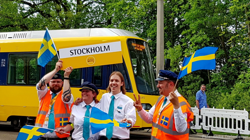 Tram-EM 2018 Winning Team Stockholm