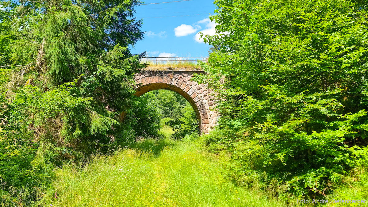 Brücke der ehemaligen Bonndorferbahn