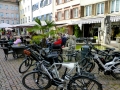 Kaiserstraße mit Fahrrädern
